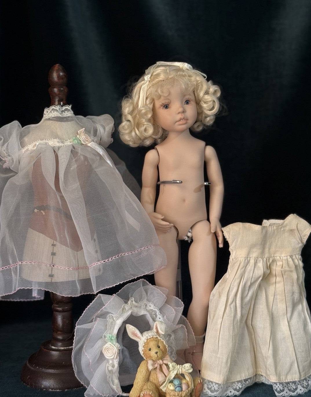 Porcelain 12” Doll “Marianne” By Dianna Effner Expressions Molds