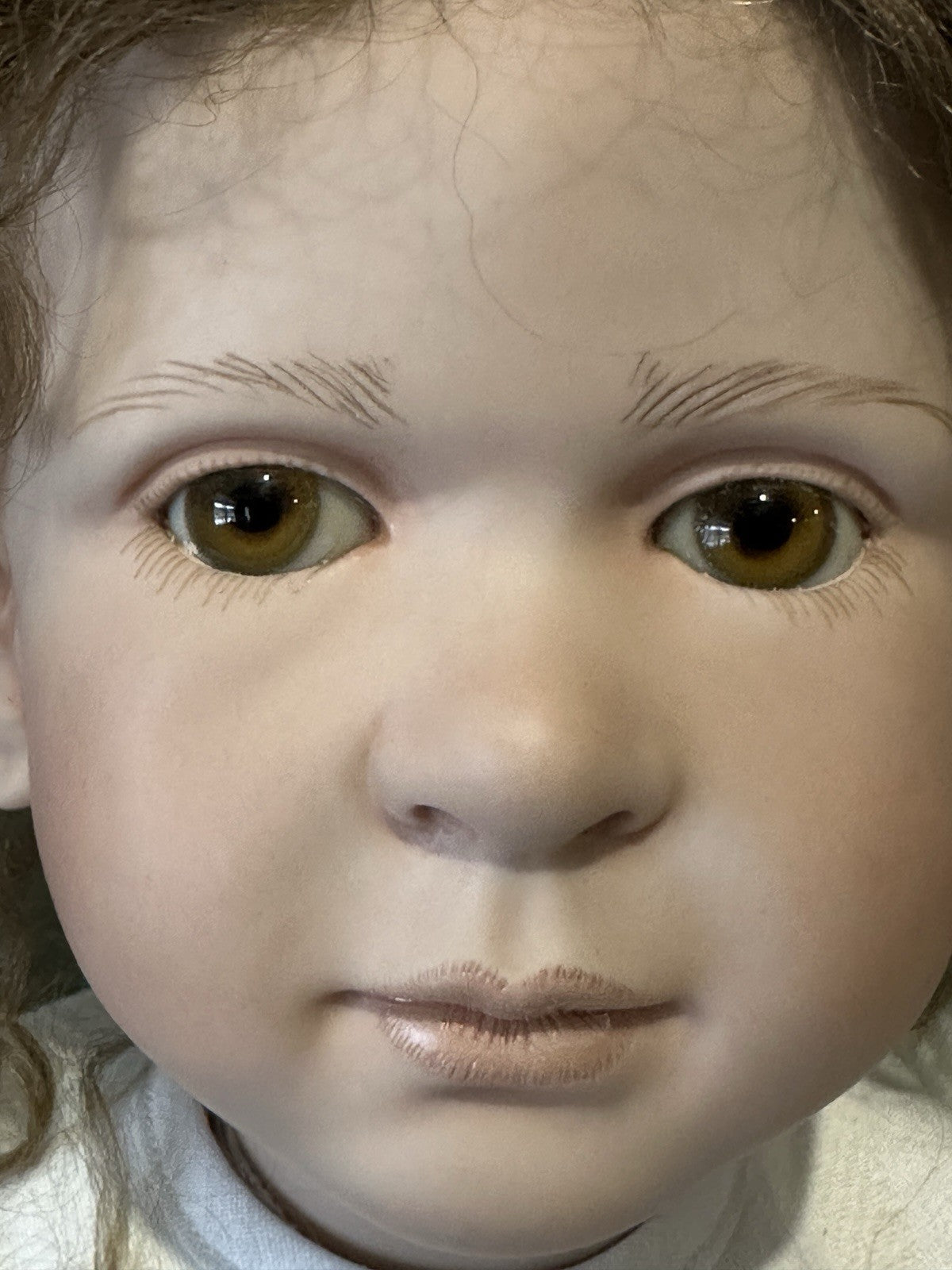 Collectible Artist 24” Porcelain Doll “Anne” by Ruth Treffeisen LE 37/100 COA