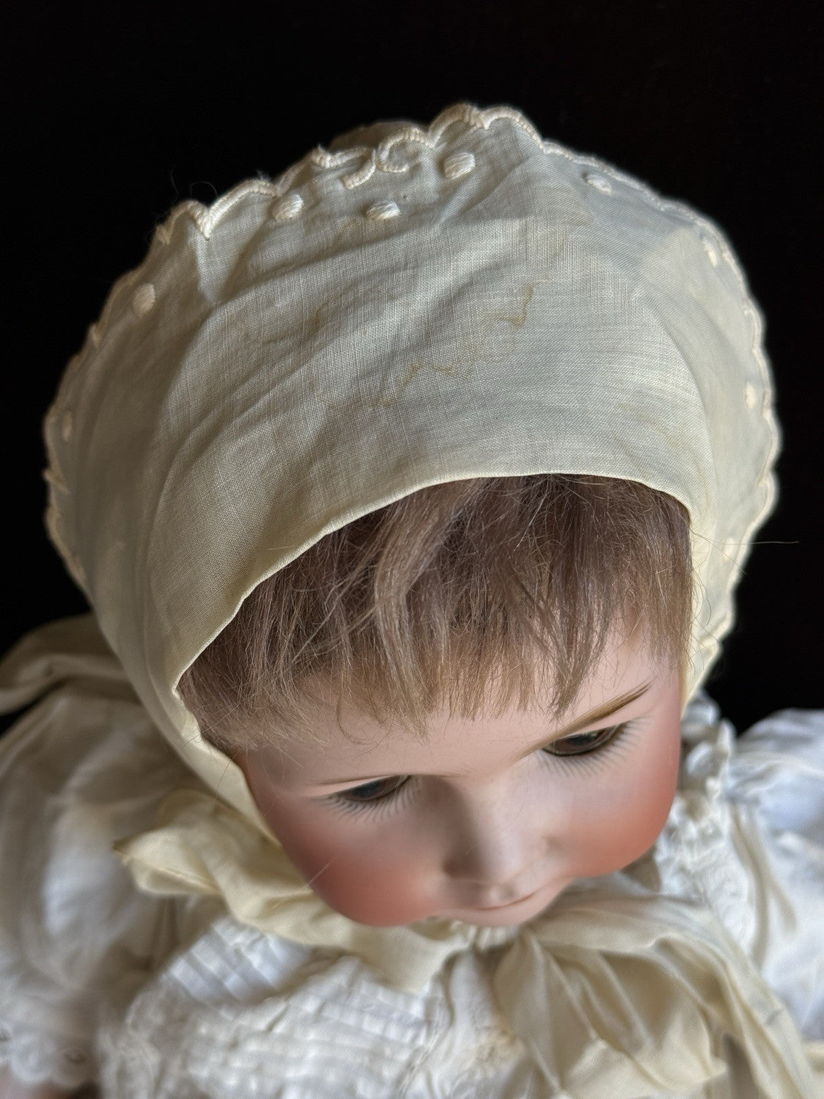 Antique German 16” Kestner JDK 257 Bisque Head Baby Doll