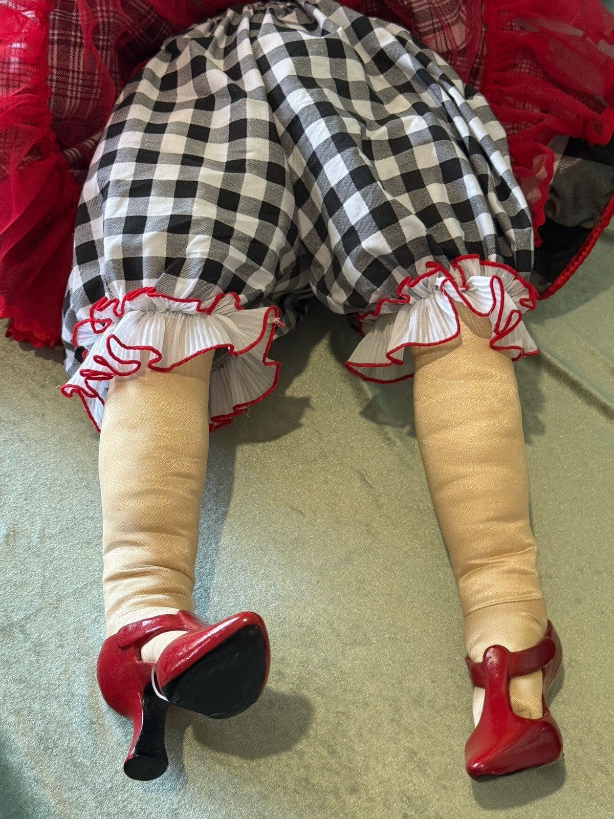 Collectible Wayne Kleski Katherine’s Collection Mae Queen Of The Day 30” Doll