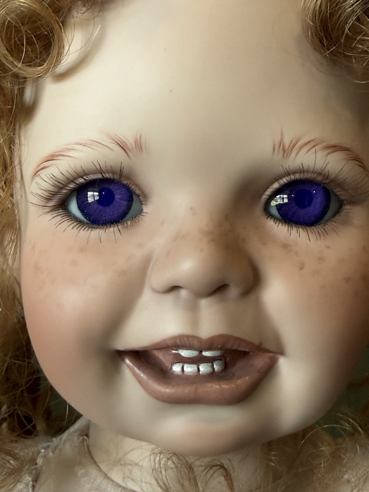 Collectible Porcelain 26” Girl Doll By Virginia Turner LE 200
