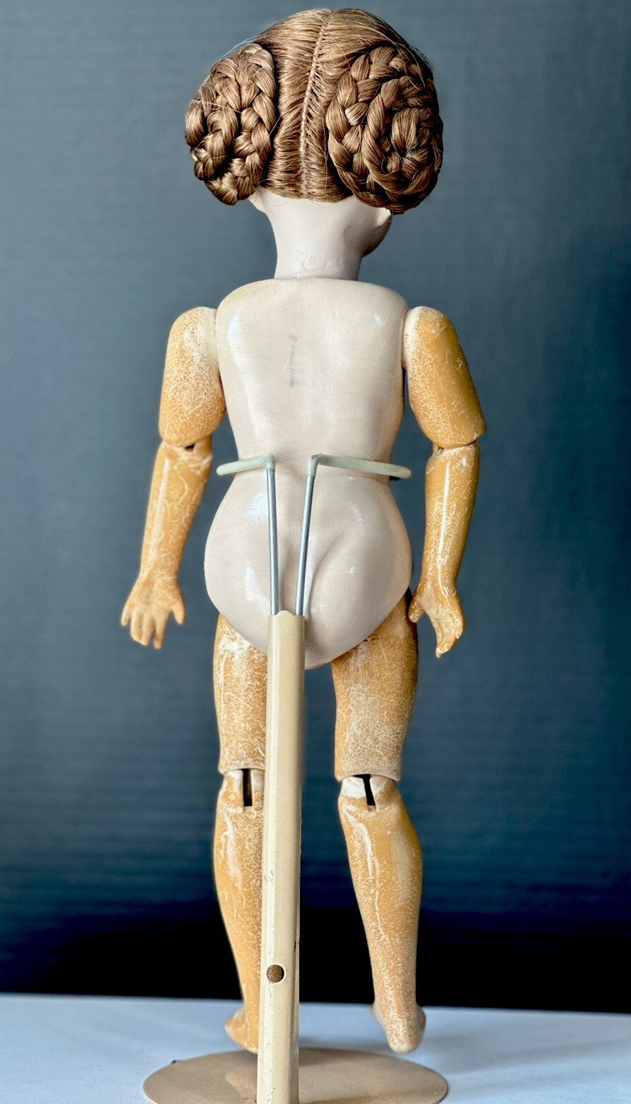 Reproduction of  Antique French Albert Marque 15” Doll Porcelain Head