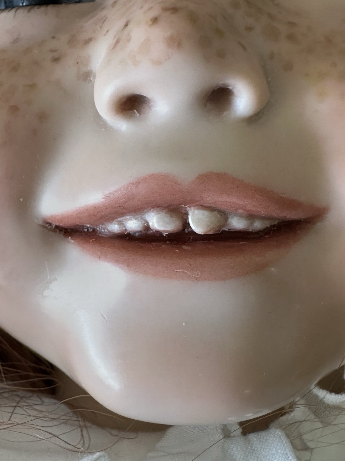 Collectible Artist Susan Krey Baby 22” Doll “Amy” Wax Over Porcelain  LE 50