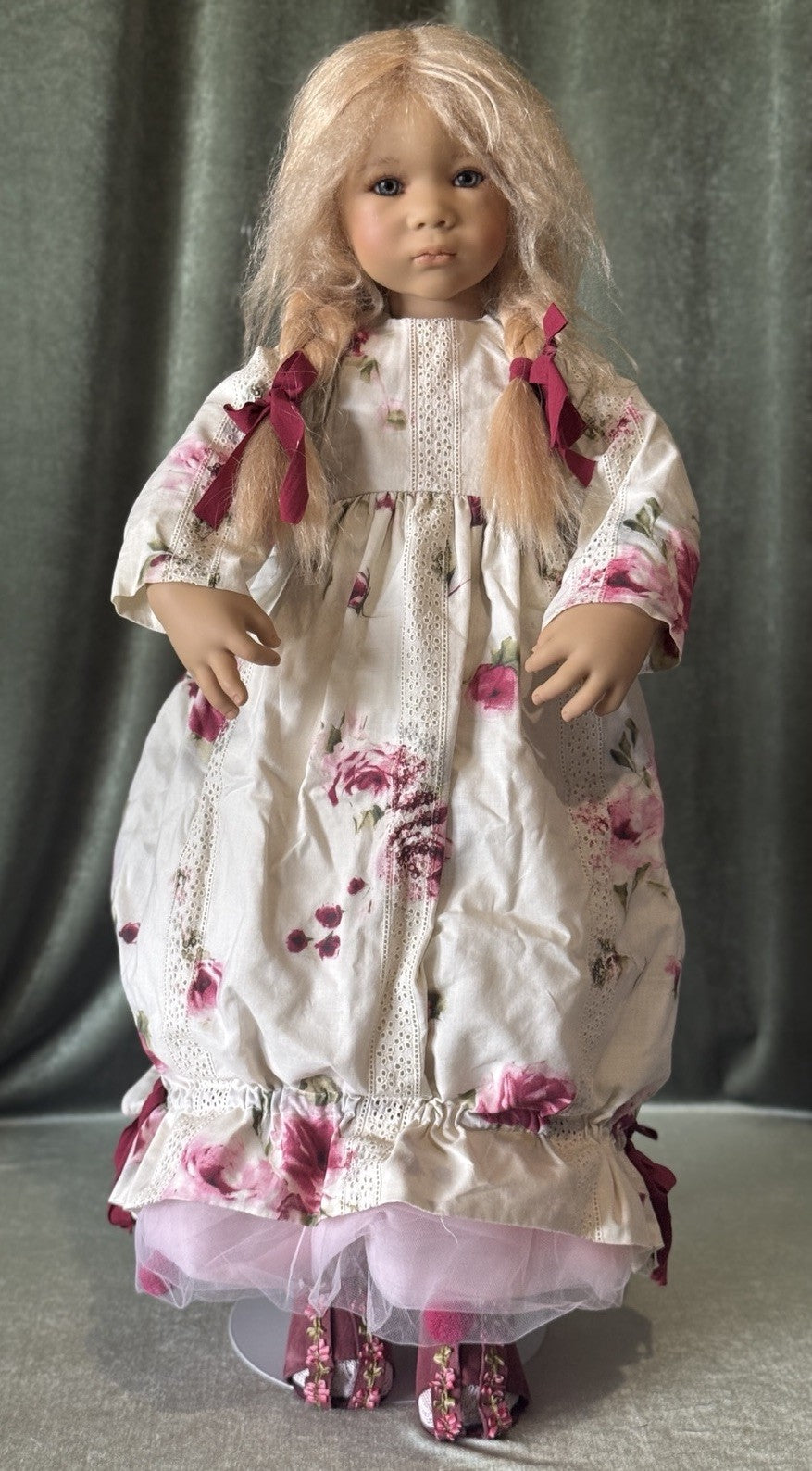 Collectible Vinyl Annette Himstedt 32” Doll “Mascha” Limited Edition 277