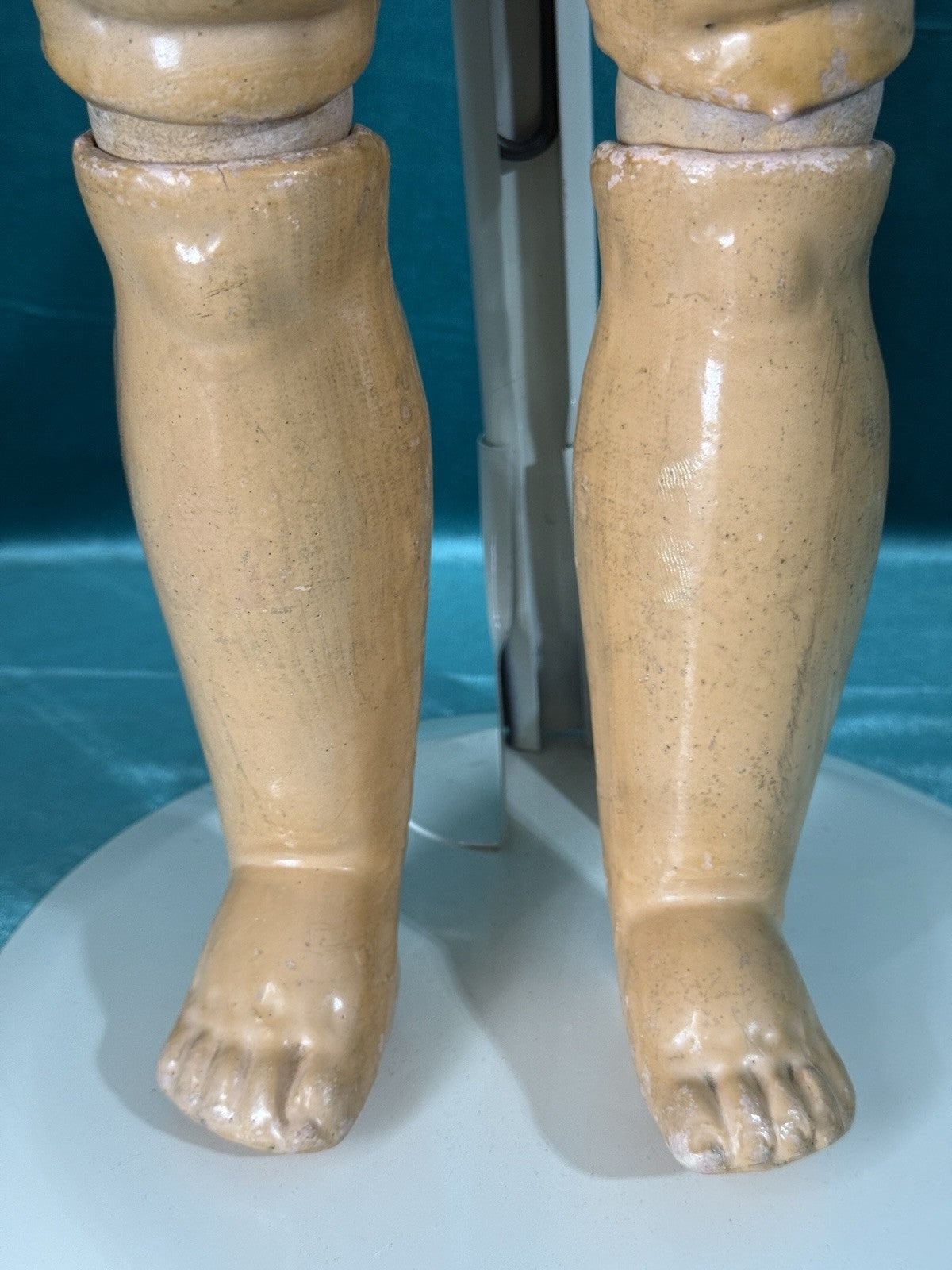 Antique German C.M. Bergmann and Simon Halbig Bisque Head 28” Doll