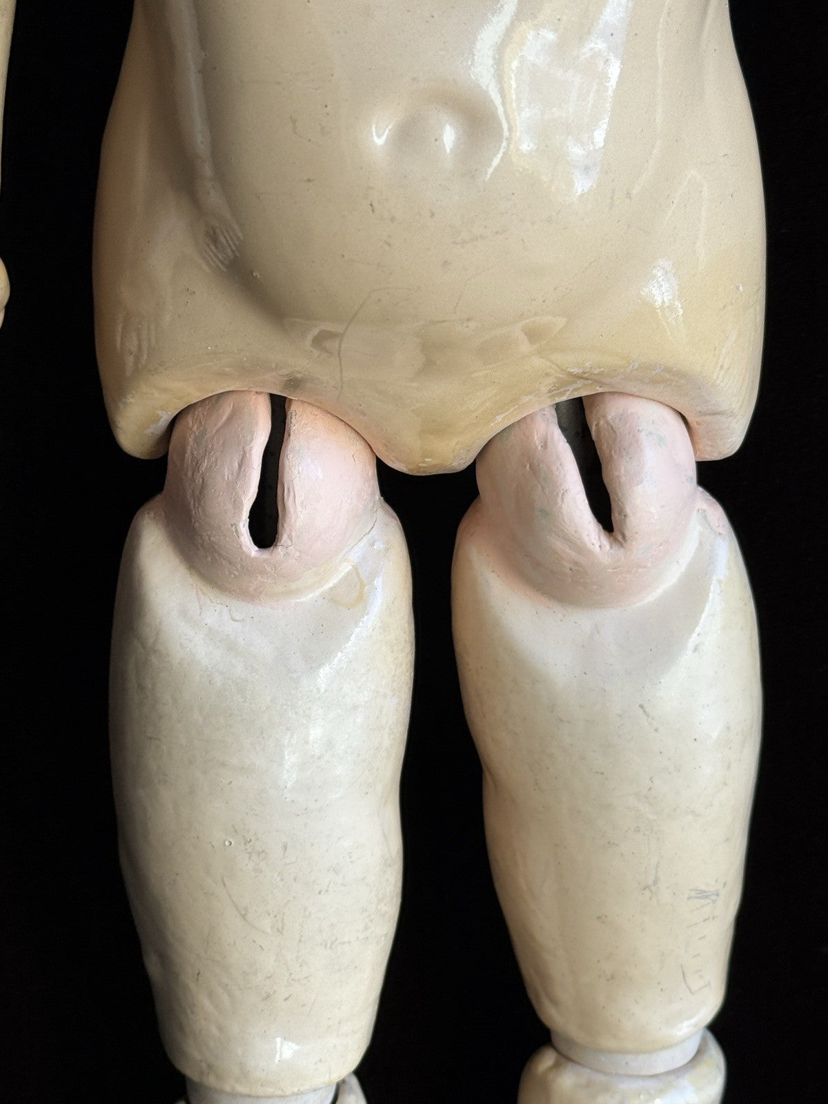 Antique German 23” Kestner 168 Bisque Head Doll