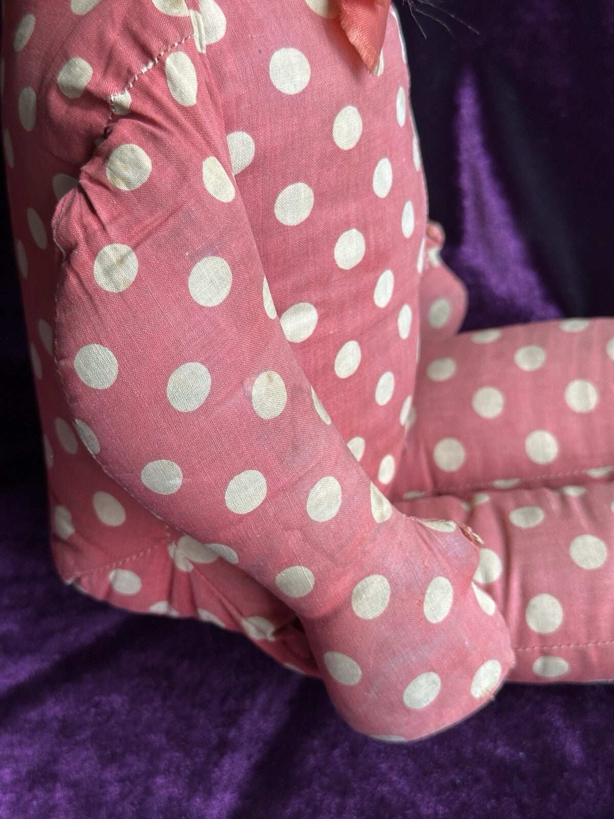 Rare Large 22” Georgene Averill Maud Tousey Fangel Cloth Doll