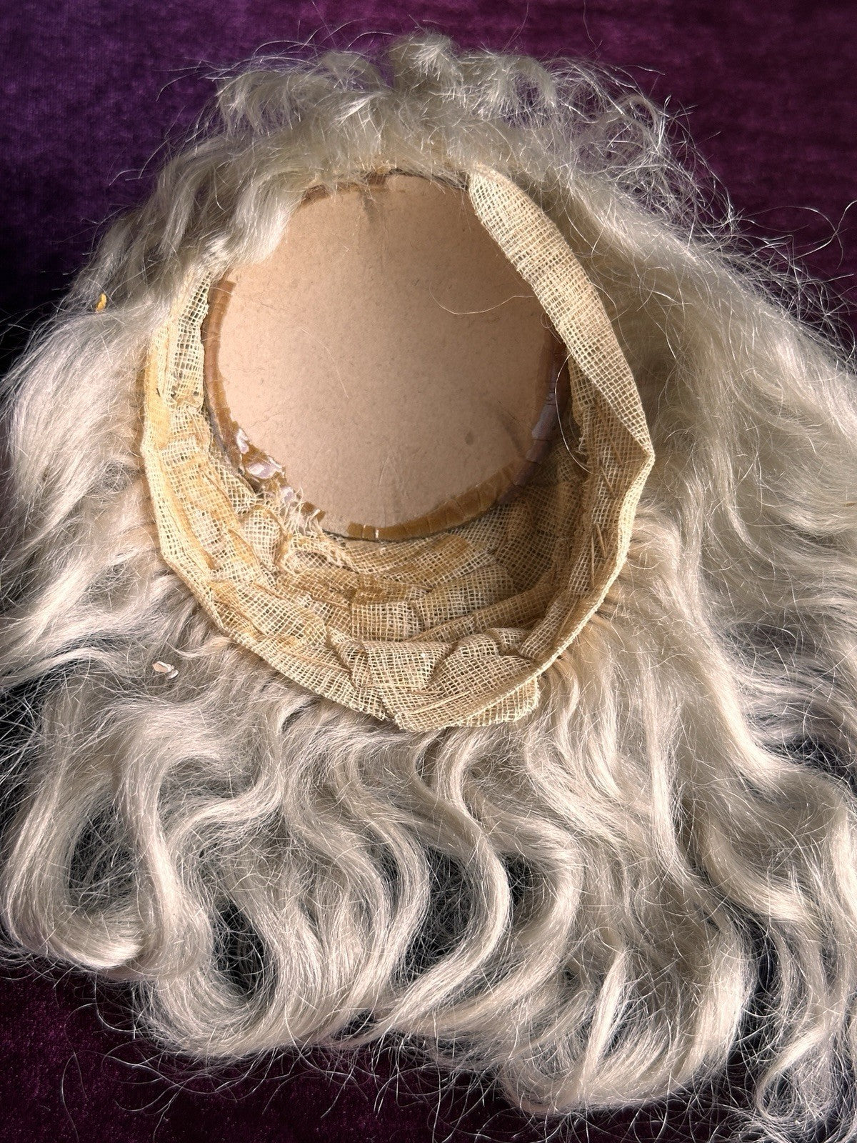 Antique German 25” Queen Louise Doll Bisque Head Composition Body