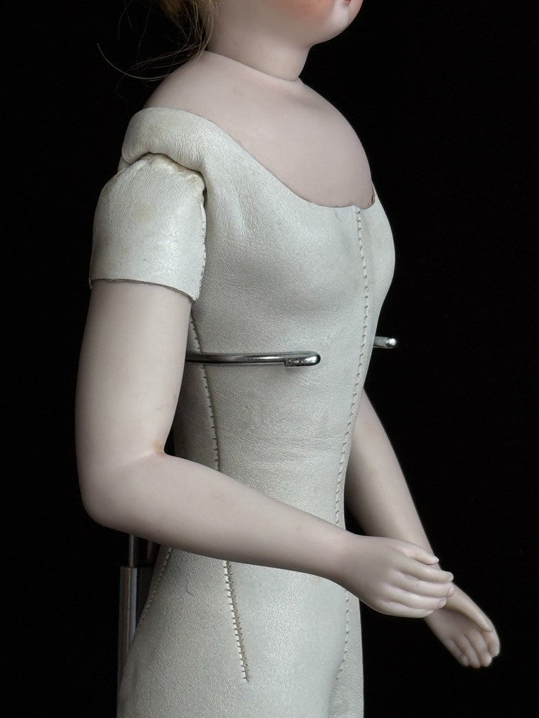 Vintage Artist Porcelain 16” Reproduction of Antique French Fashion Doll