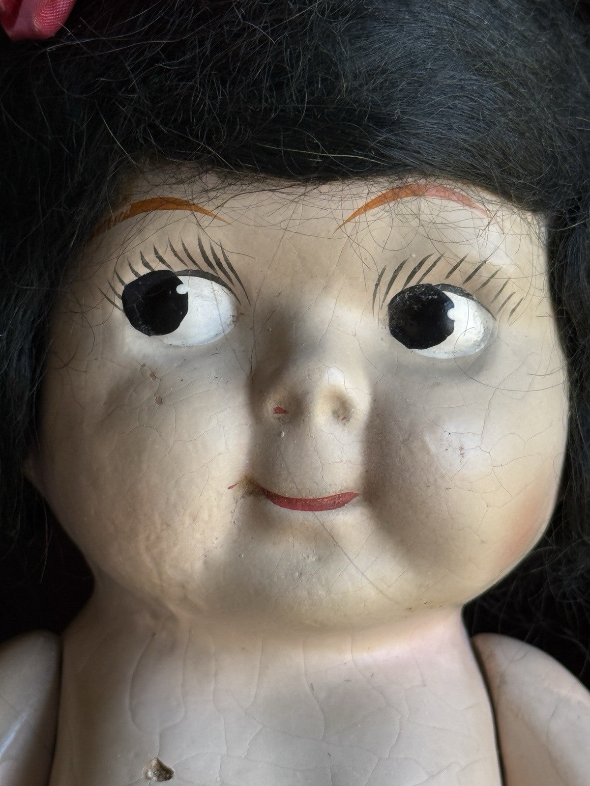 Vintage American 13” Betty Lee Buddy Lee Sister Composition Doll