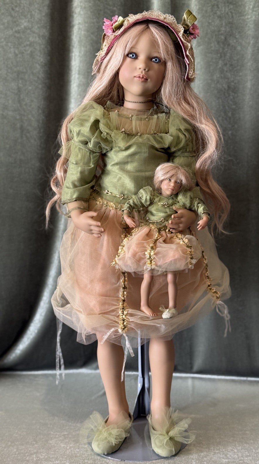 Vinyl Annette Himstedt Himmelschusselchen 2001 Club Member Collector 31” Doll