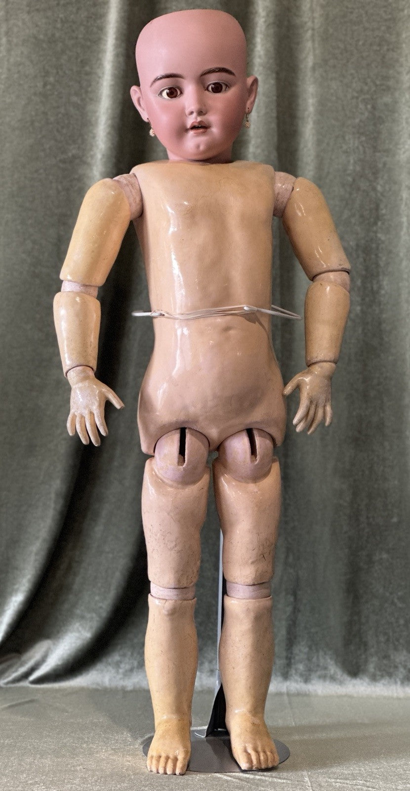 Rare Huge Antique German Heinrich  Handwerck 38 1/2” Doll Mold 79 Bisque Head