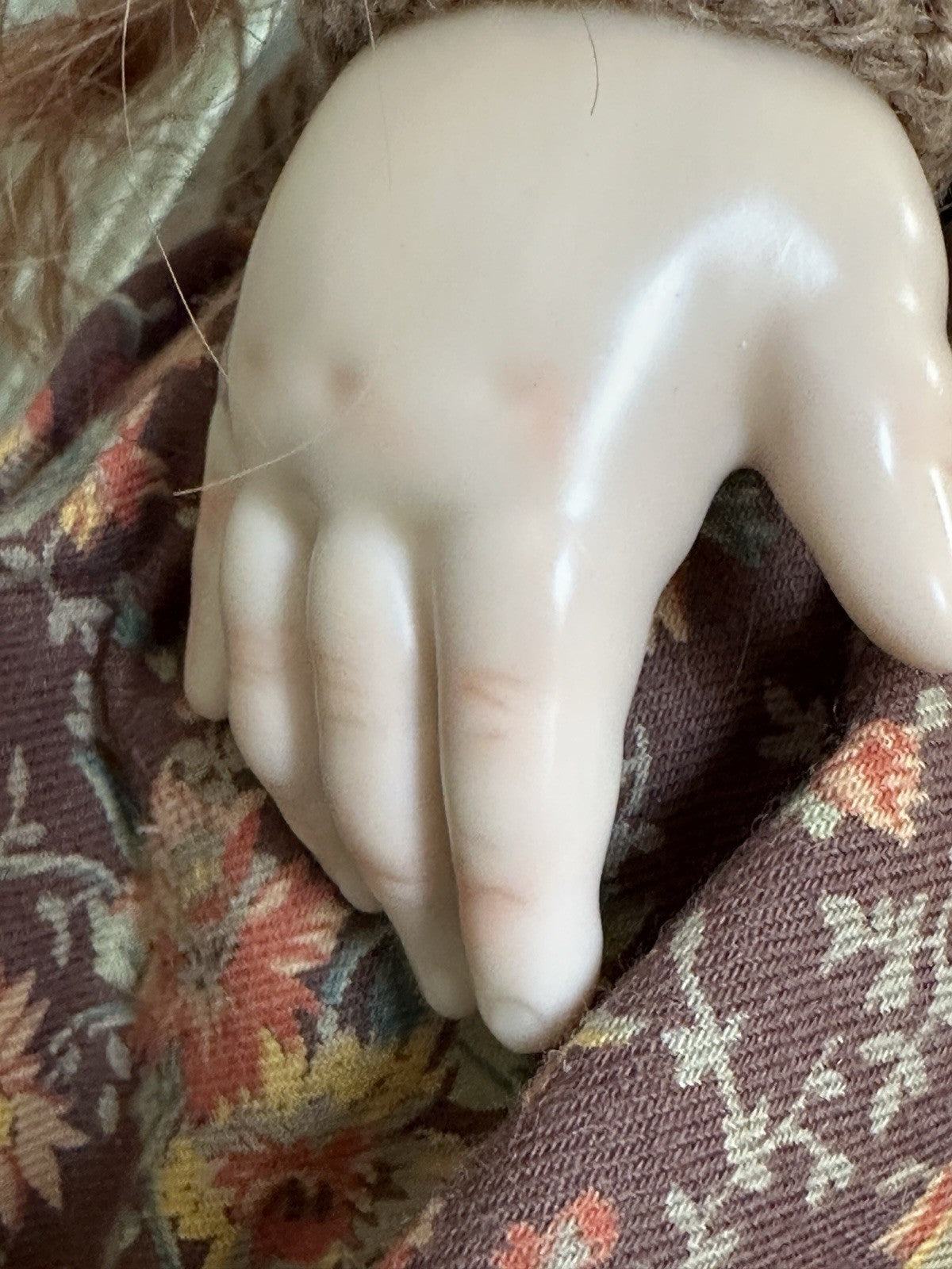 Collectible Artist Susan Krey Baby 22” Doll “Amy” Wax Over Porcelain  LE 50