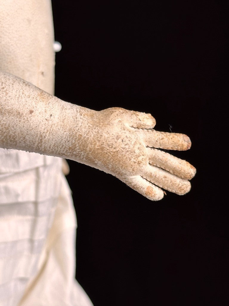 Antique French 18” Francis Gaultier Bisque Head Fashion Bebe Doll with Extras