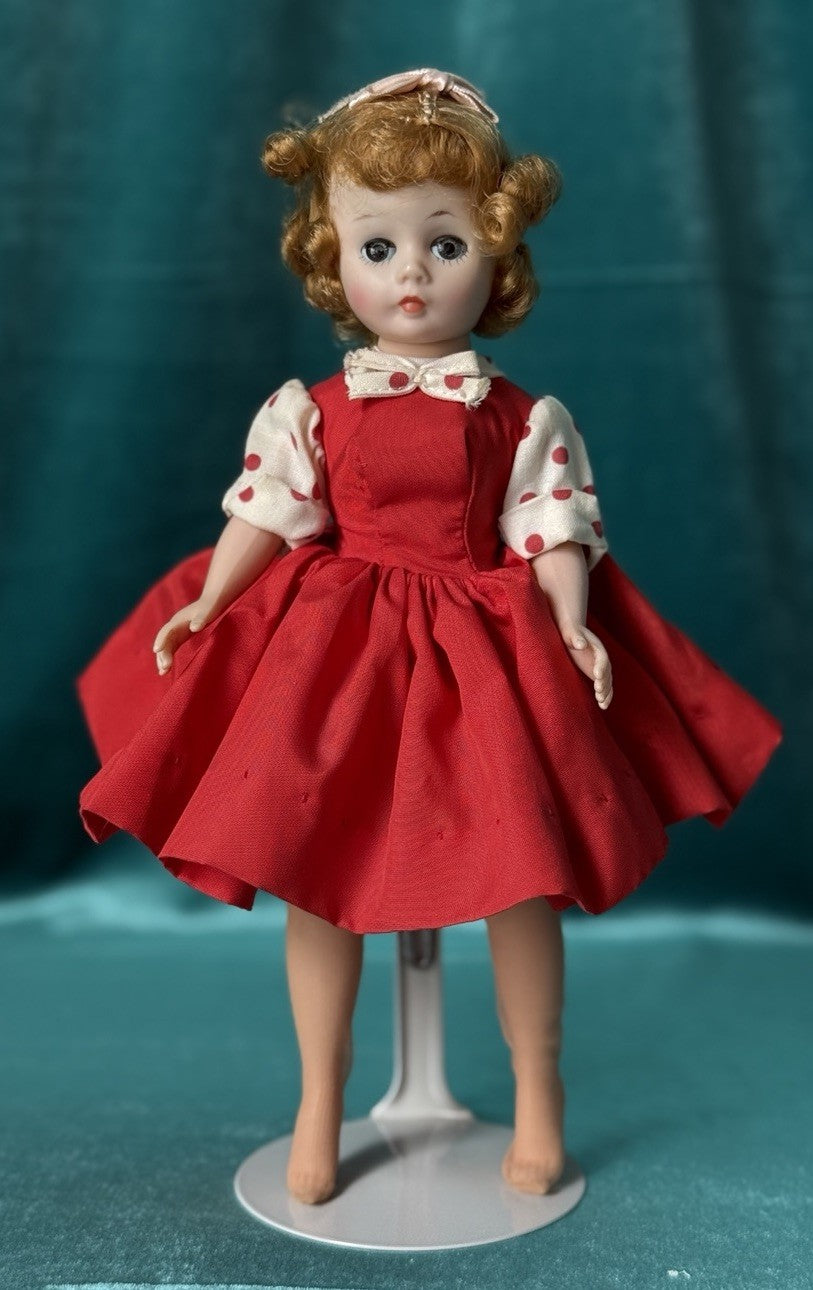 1950’s Madame Alexander 10” Cissette Doll Original Tagged Outfit