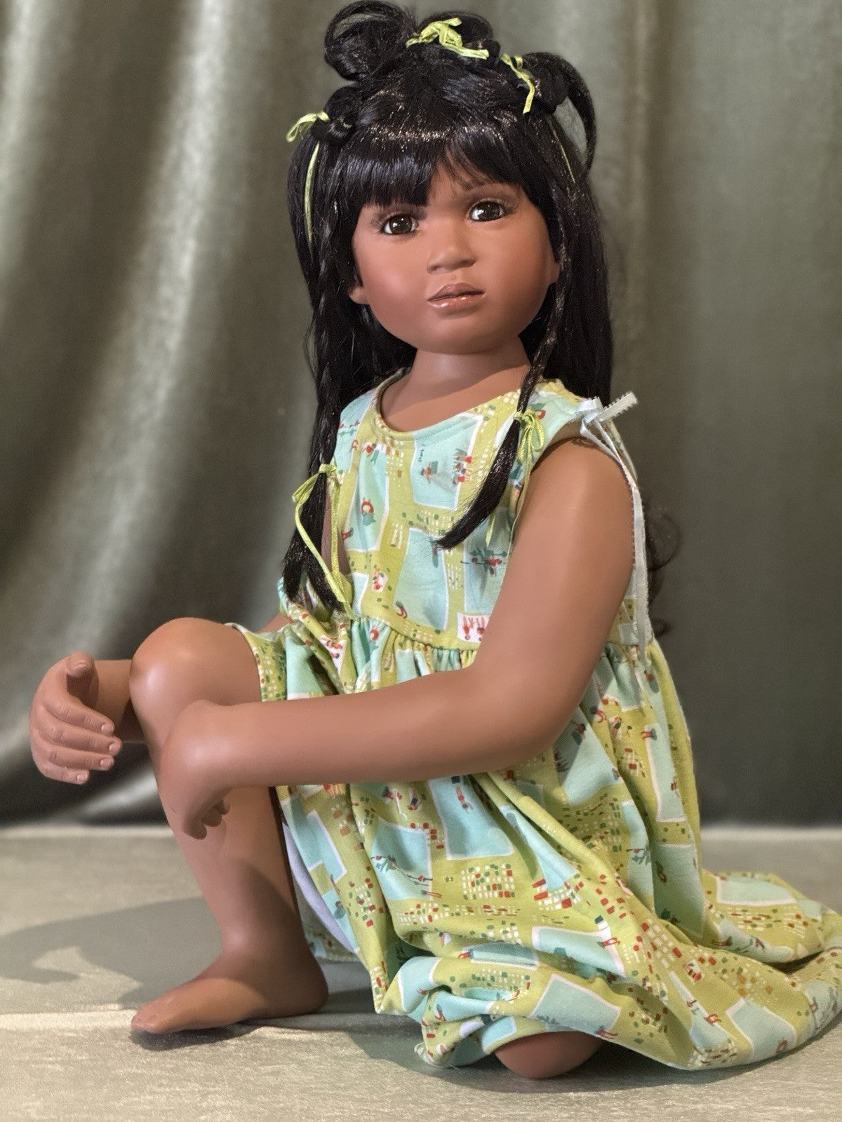 Large 35” Porcelain Doll “Mandy” by Pamela Erff LE 600 COA/Tag