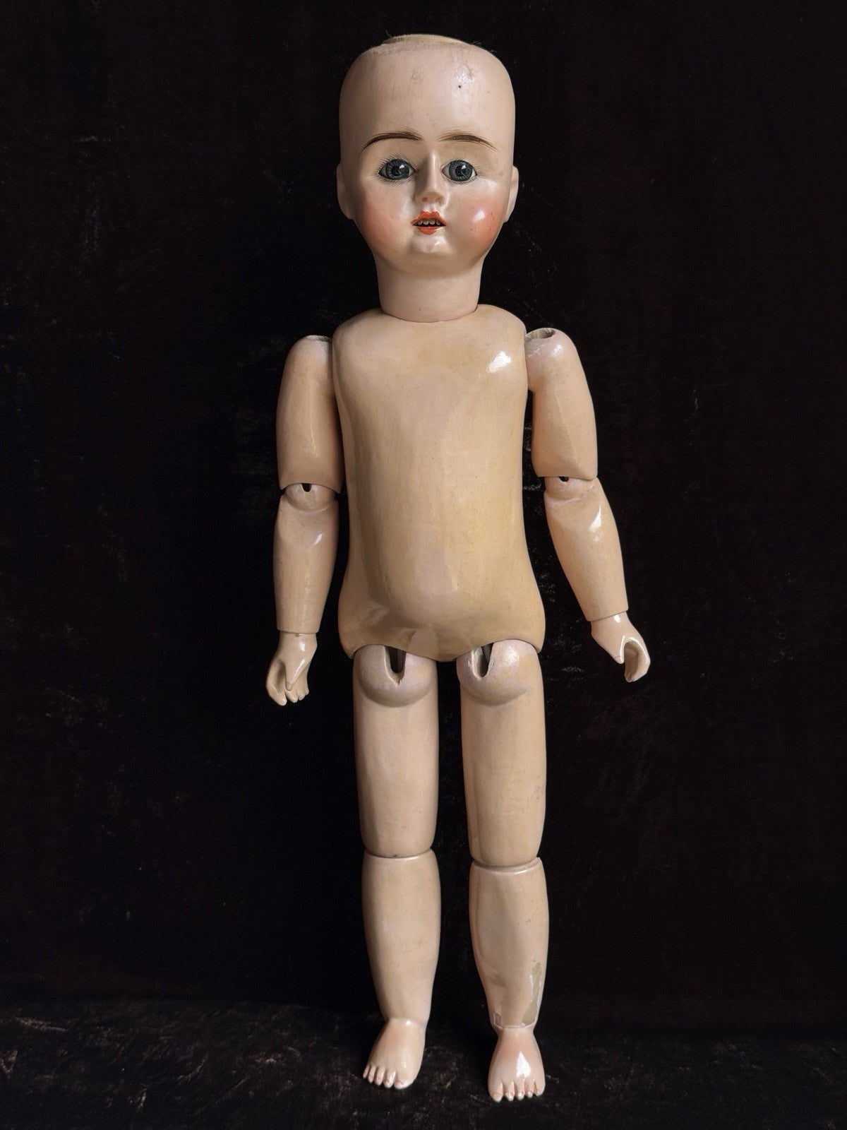 Antique French 21” Tout en Bois All Wood Doll
