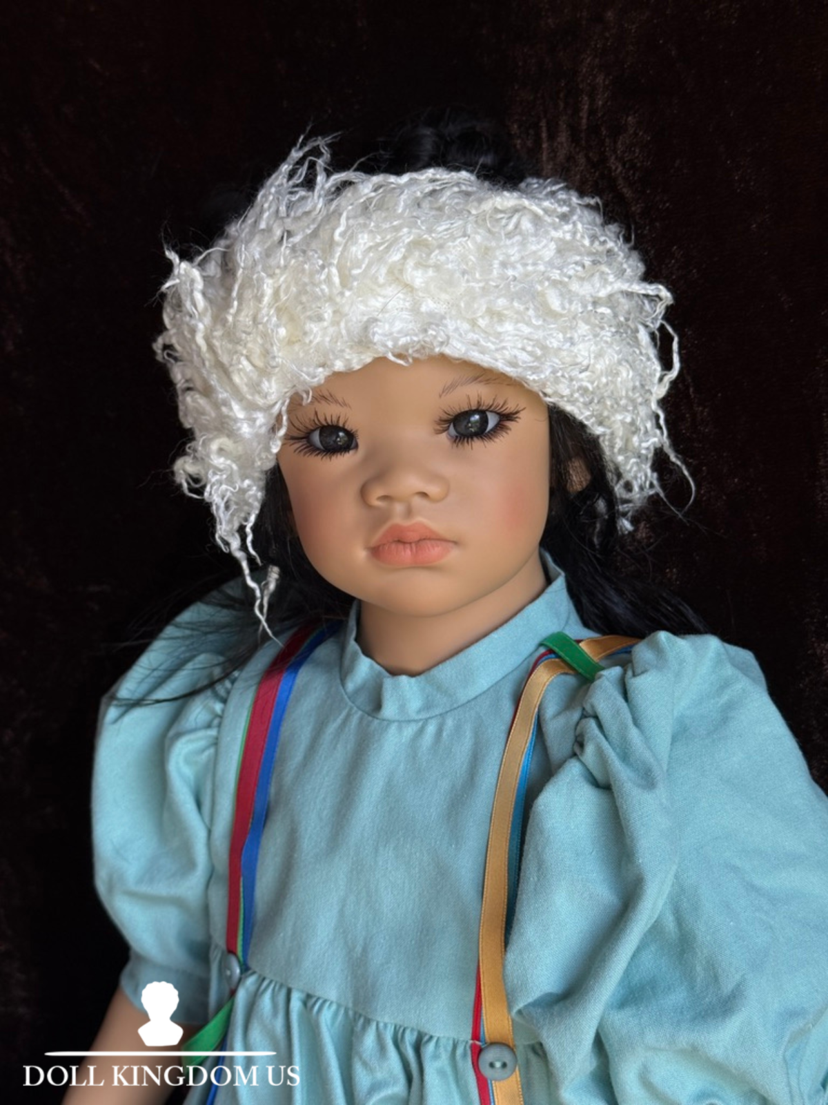 Collectible Vinyl Annette Himstedt 25” Doll “Kima” 1994 New in Box