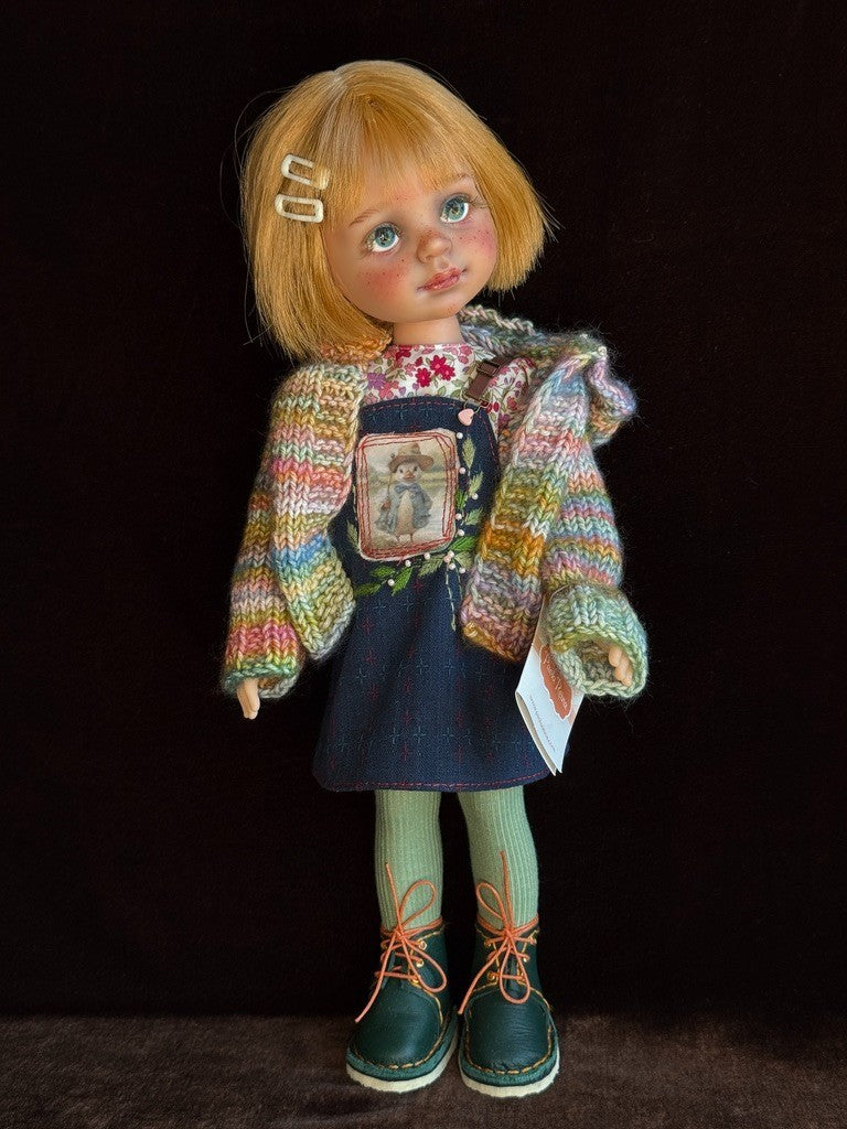 OOAK Repainted Paola Reina Doll by Ukrainian Artist Zhanna Ivko in Box + Tag