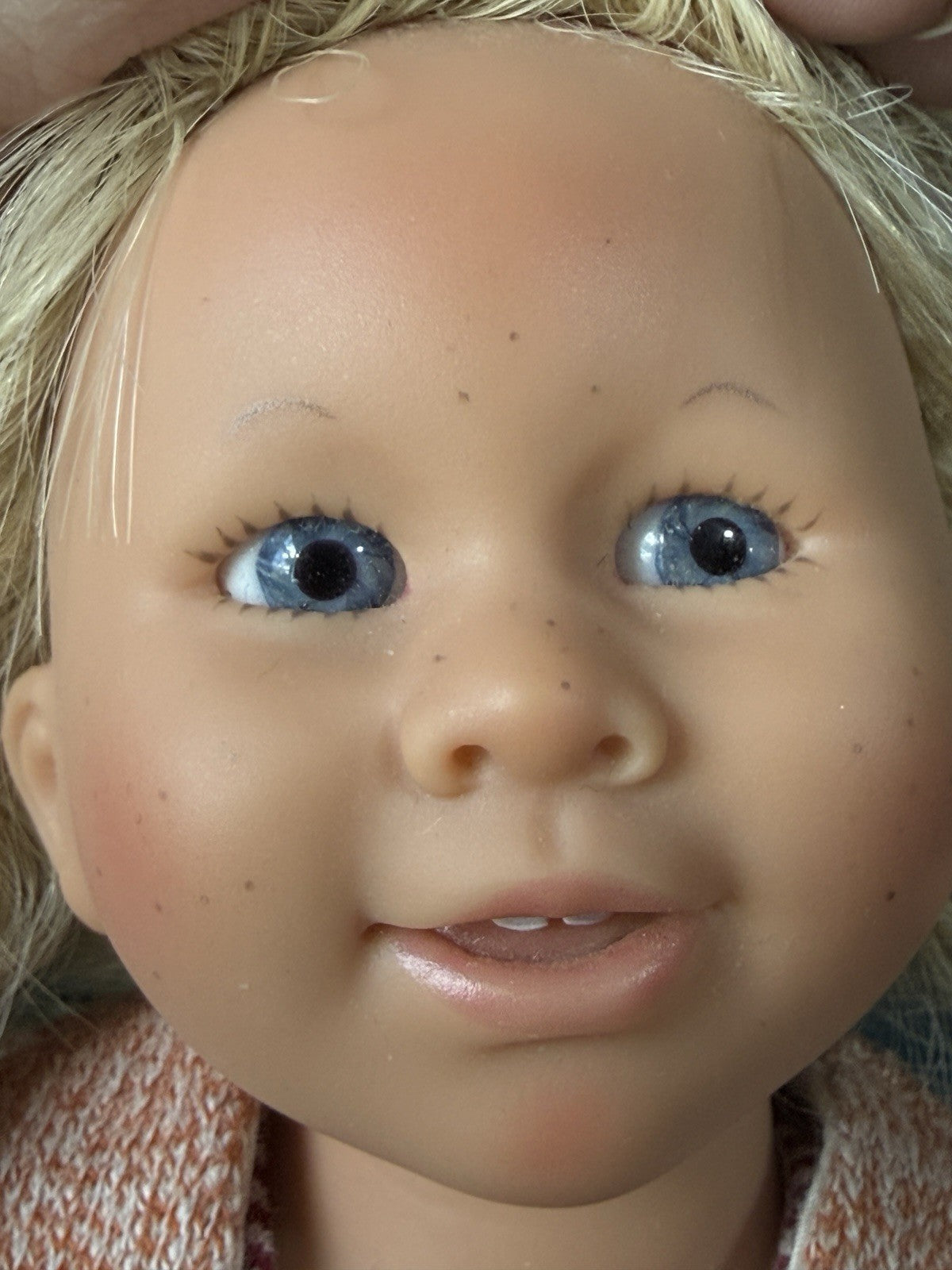 Collectible Artist Wichtel Muller 12” Vinyl Doll “Rosi”