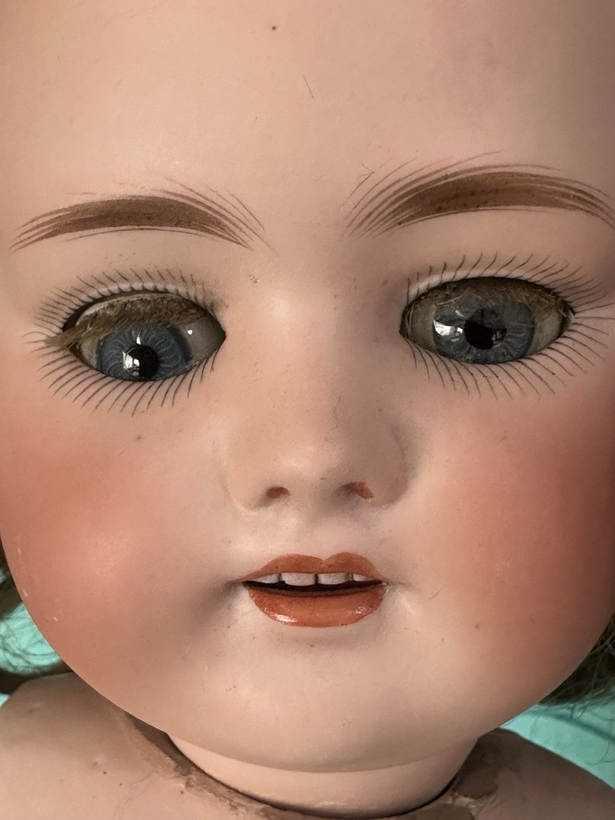 Antique German JDK Kestner Bisque Head Composition Body 16” Doll Mold 168