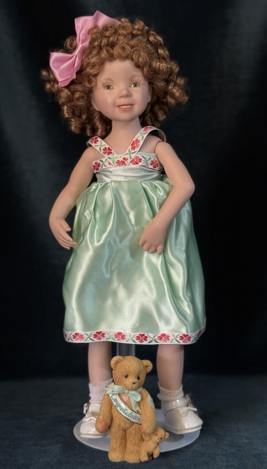 Porcelain 12” Doll “Michelle” By Dianna Effner Expressions Molds
