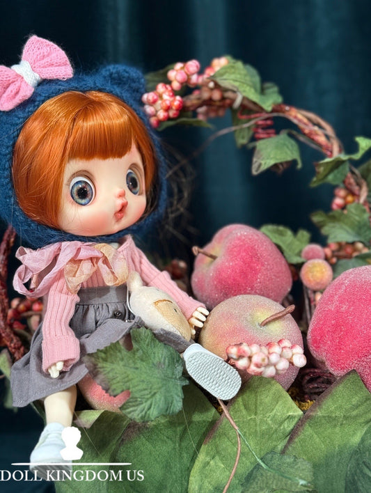 OOAK Custom Blythe 10” Artist BDJ Doll Red Hair