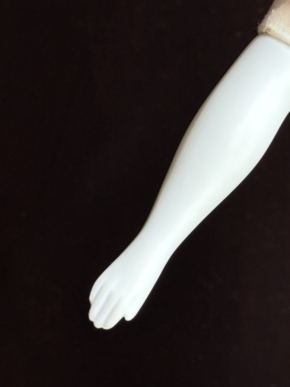 Vintage ‘47 Porcelain 15.5” Emma Clear Parian China Fashion Doll Pierced Ears