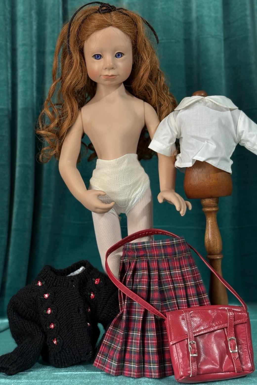 Collectible Julie Good Kruger 1993 Vinyl 20" Doll "Tess"