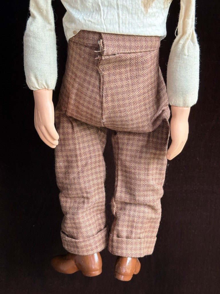 Vintage American Effanbee Composition Charlie McCarthy Ventriloquist Doll