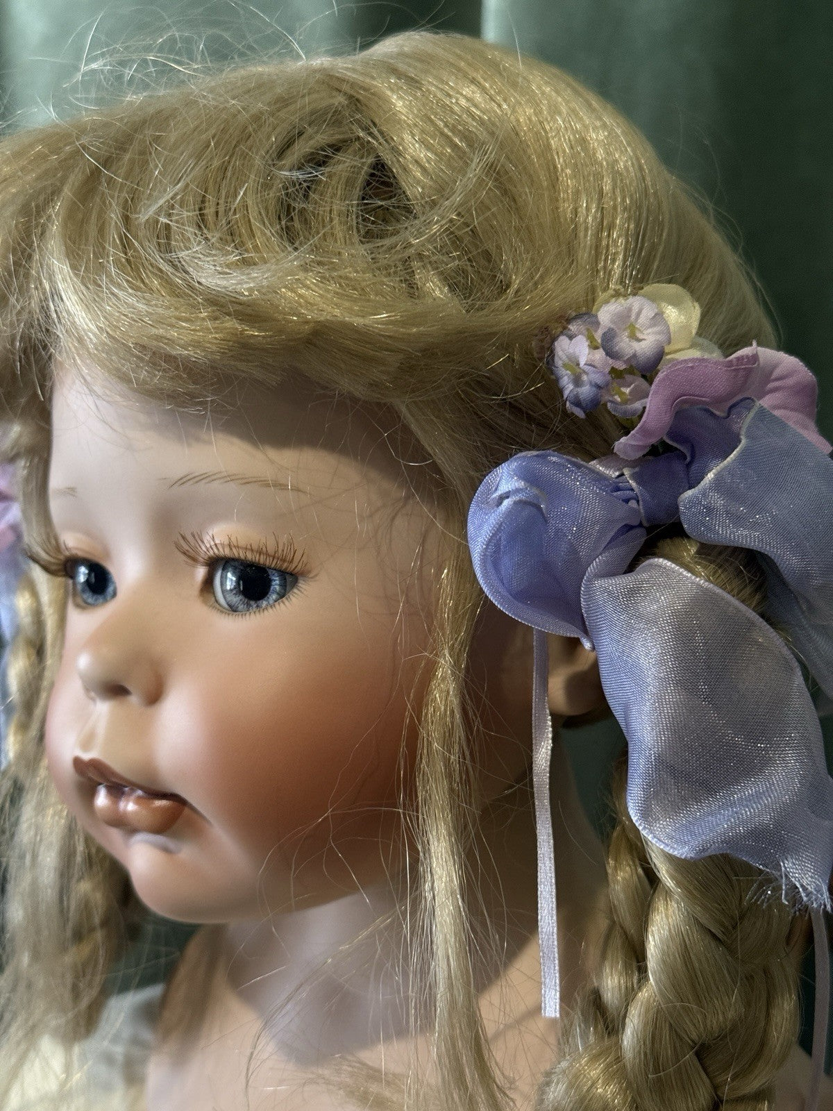 Large Original 42” Porcelain Doll “Stitches” by Donna Rubert LE 1000