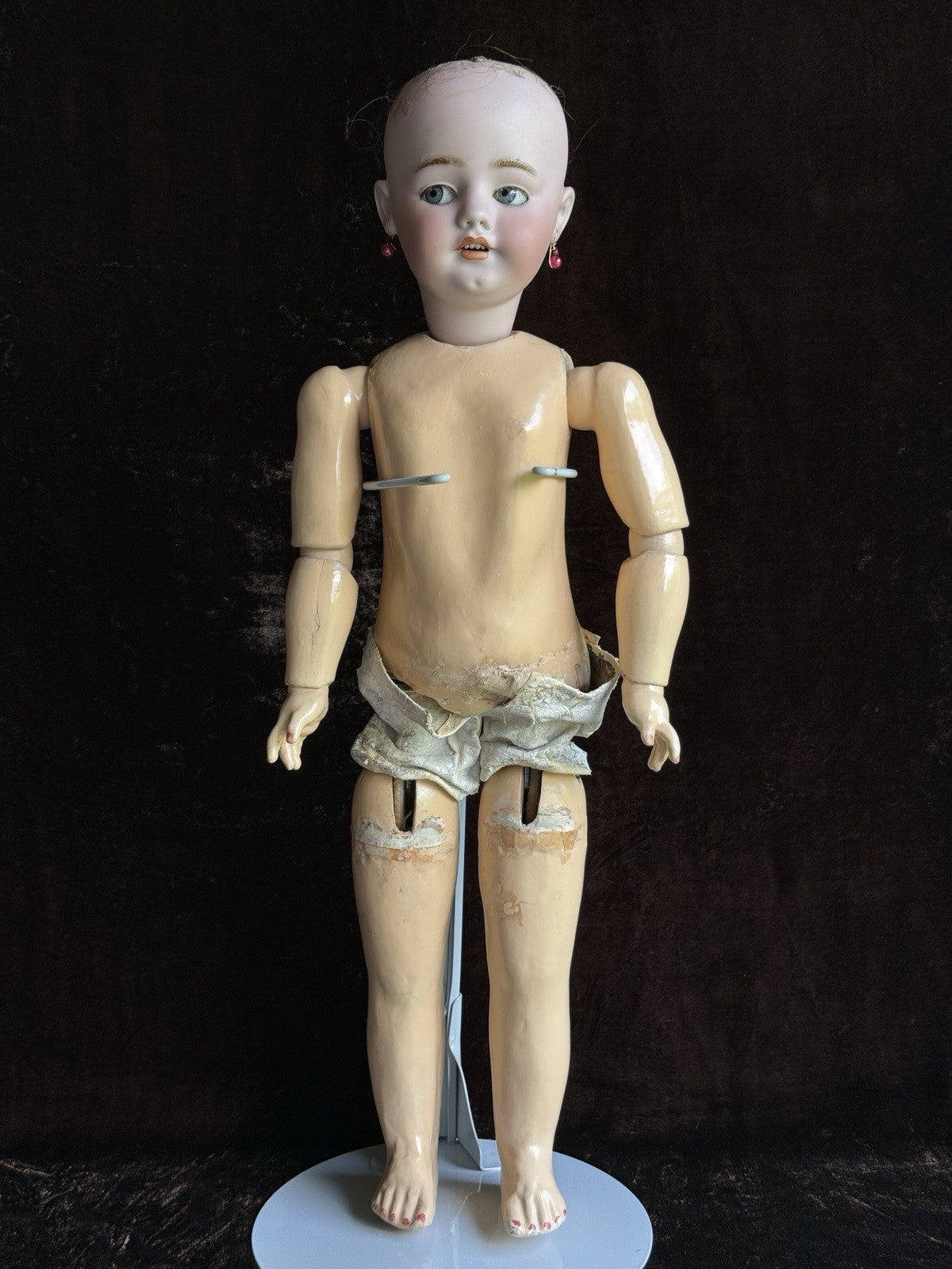 Antique German 22” Simon Halbig 1039 Flirty Eyes Walker Doll