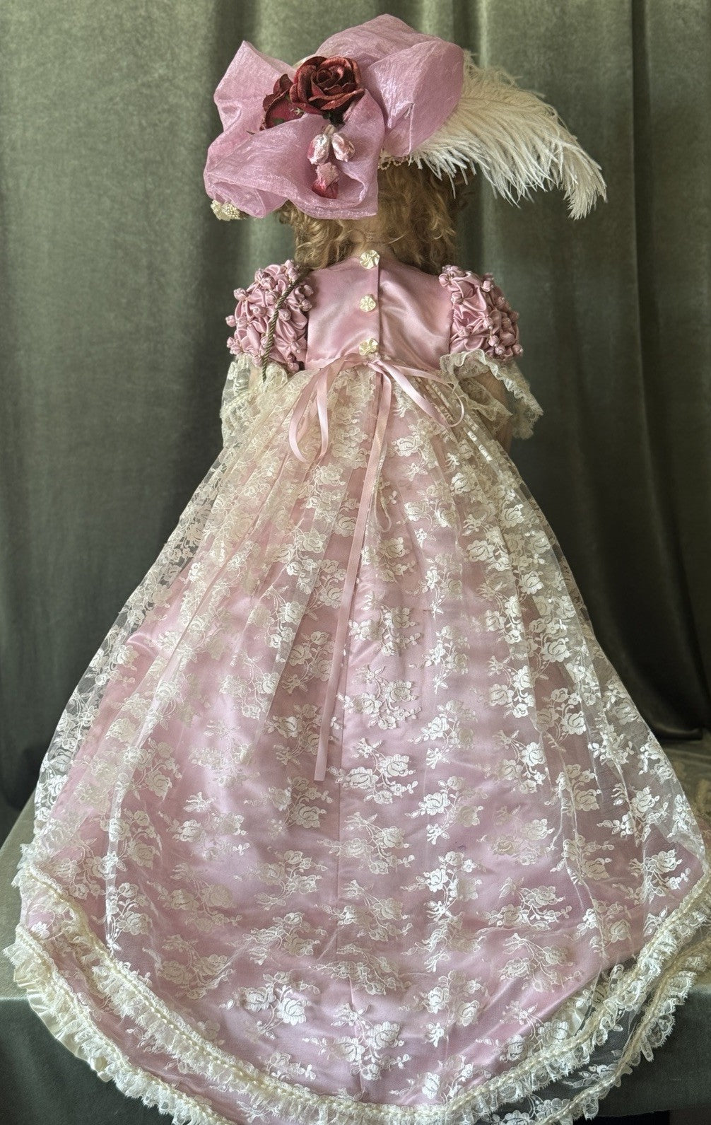 Porcelain 31” Doll “Christlyn” by Pamela Erff LE 200 Tag For Masterpiece Gallery