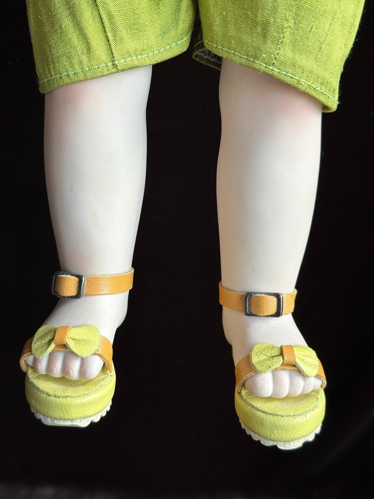 Artist Porcelain Cloth 16” Doll Ruby by Verena Eising LE 15 with Tag