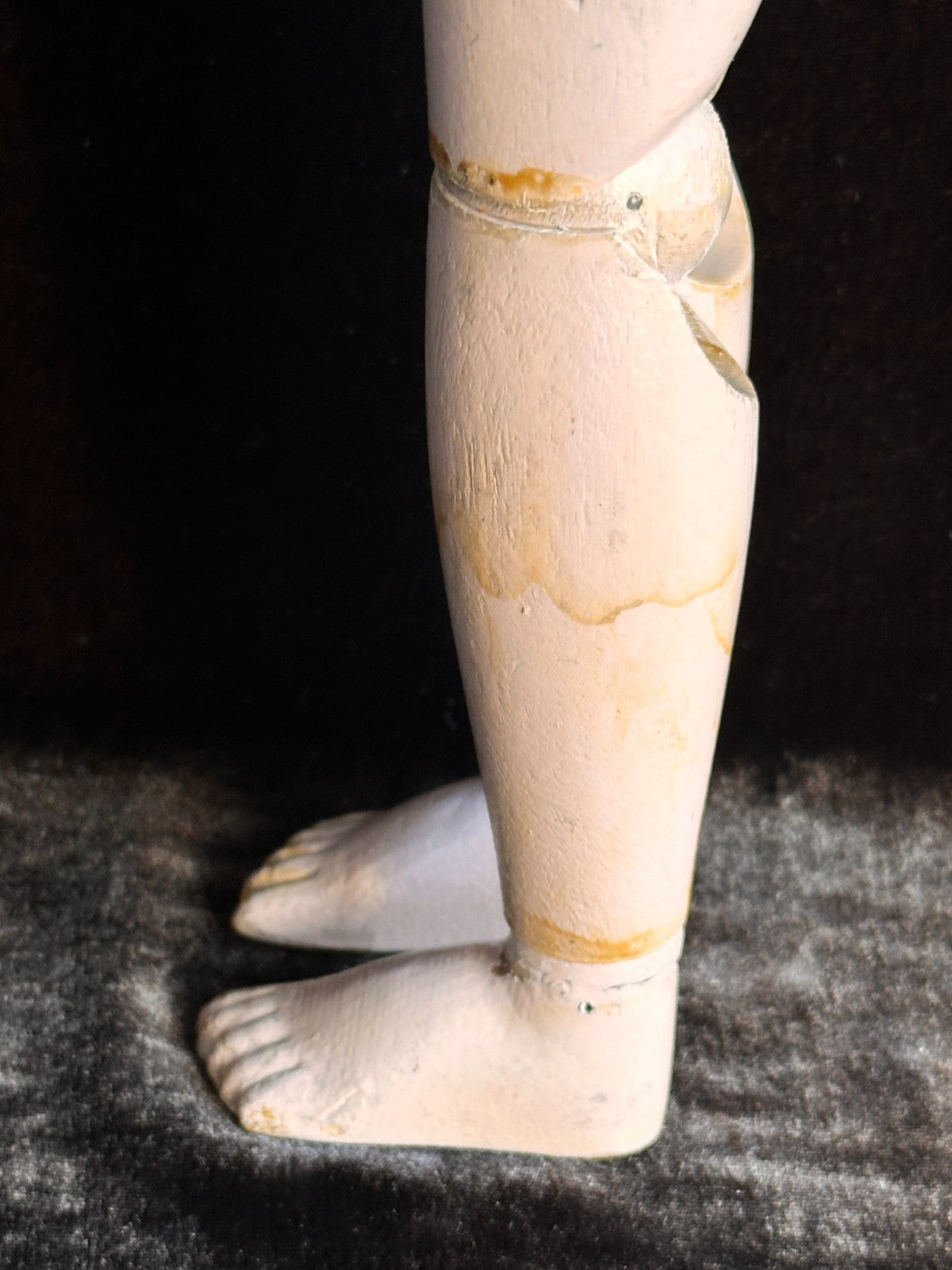 Large Antique American 22.5” Schoenhut Wooden Jointed Miss Dolly Doll