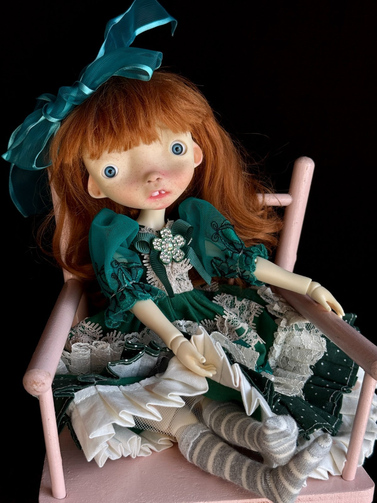PPinky Malisa 11.5" BJD Resin Doll Repainted