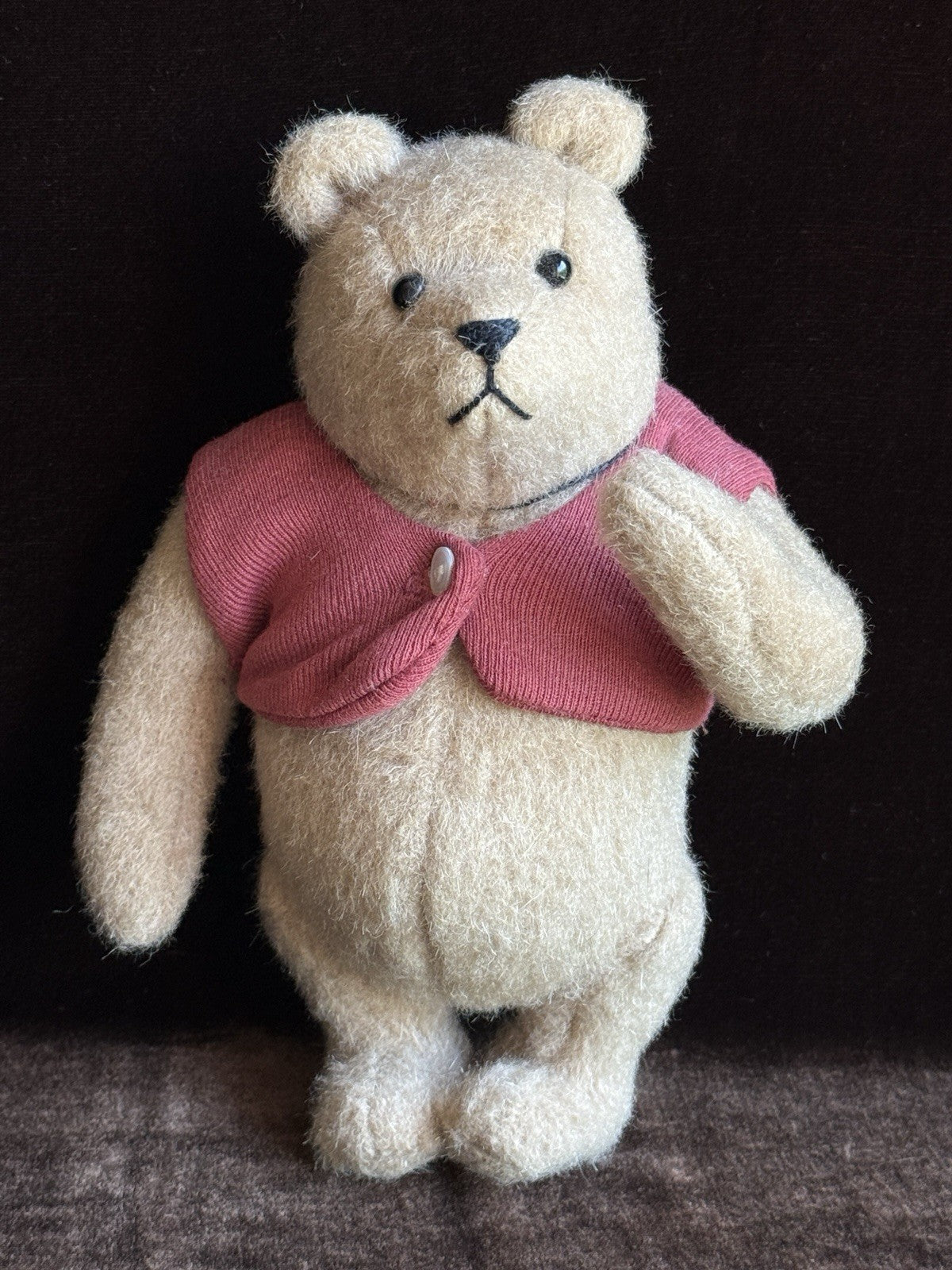 John Wright 8” Winnie the Pooh Cloth Felt Doll LE 2500