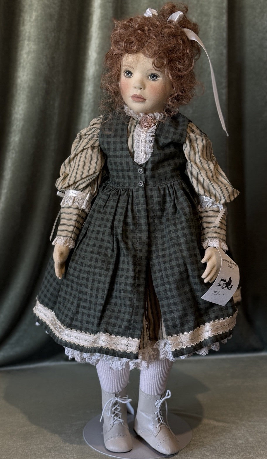 Artist Judy Rankine 28”  Jessie Bishop Doll “Kae” LE 5 Box/Tag/COA