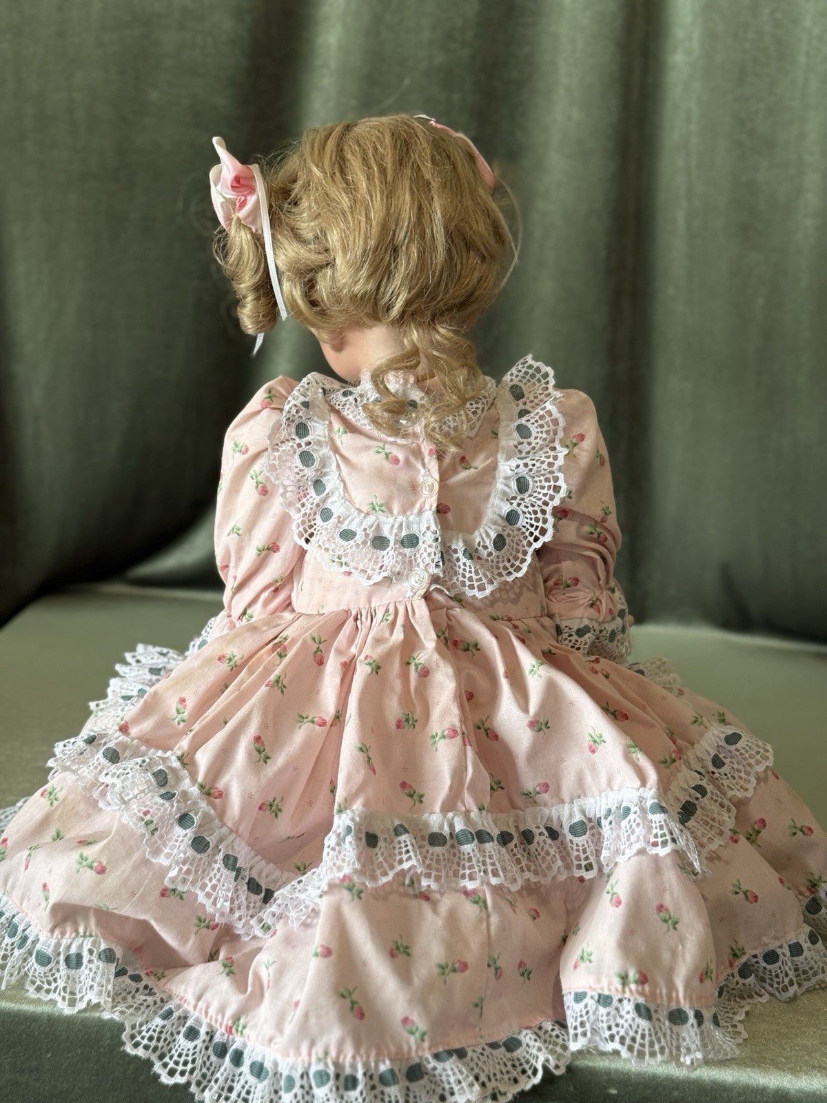 Artist Reproduction Of Porcelain 29” Doll “Shannon” Donna Rubert Mold