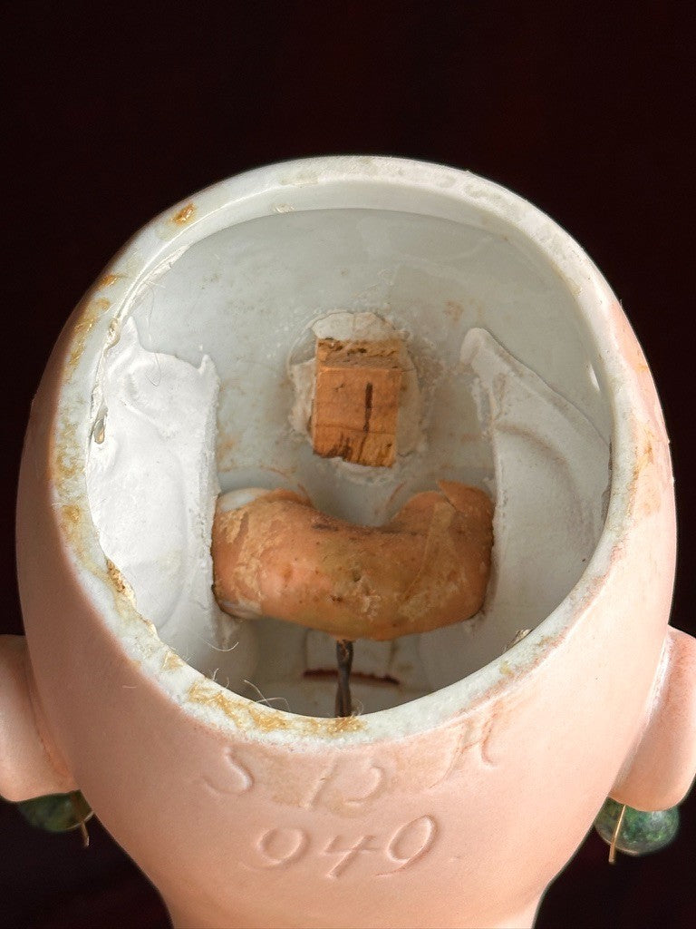 Large Antique German 28” Simon Halbig 949 Bisque Head Open Mouth Doll