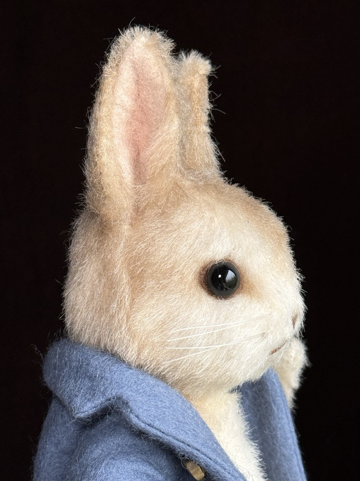 Collectible John Wright 8” Felt Peter Doll Beatrix Potter LE 500 in Box COA