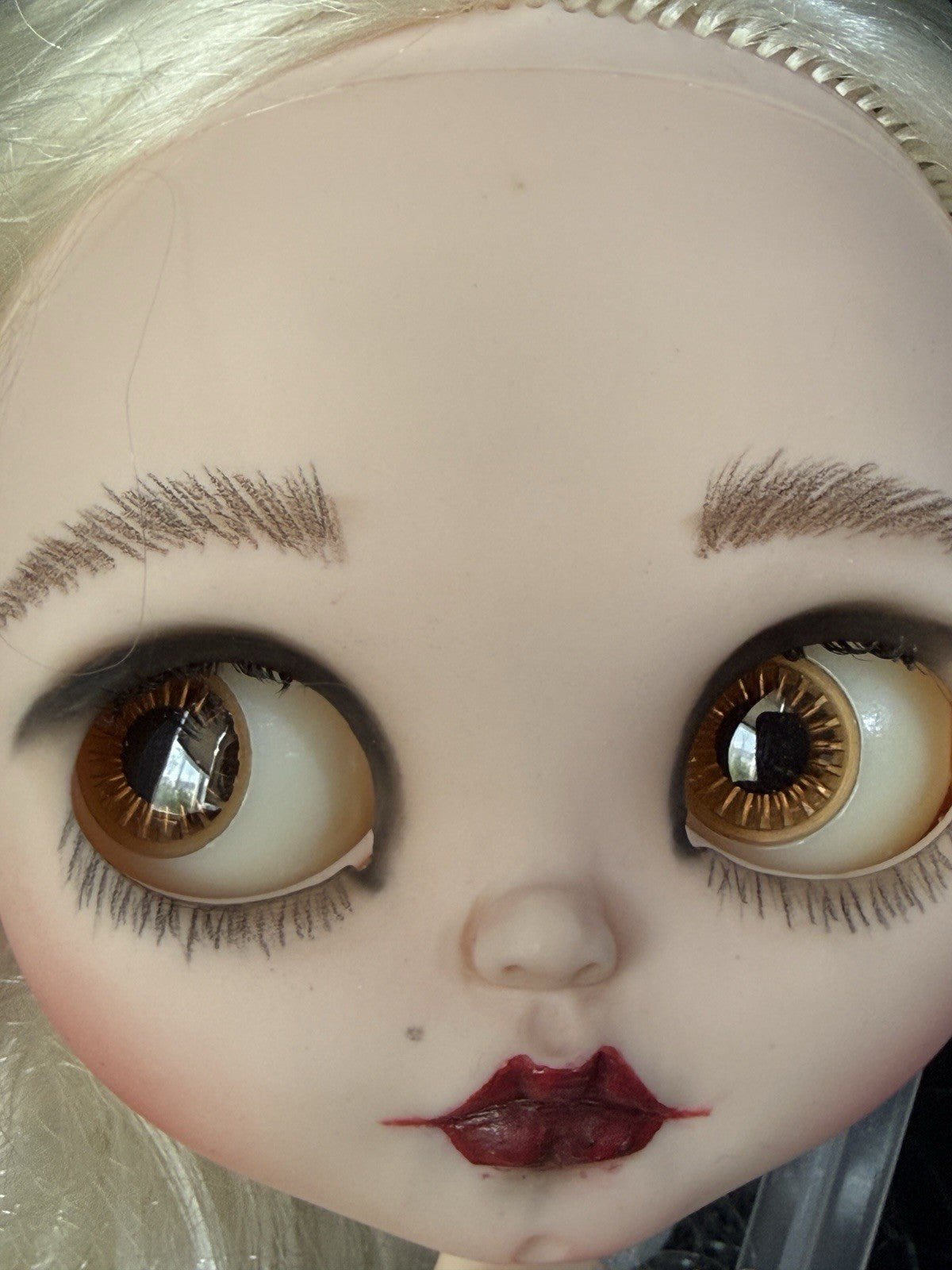 OOAK Custom Blythe 11” Artist BJD Bride Doll