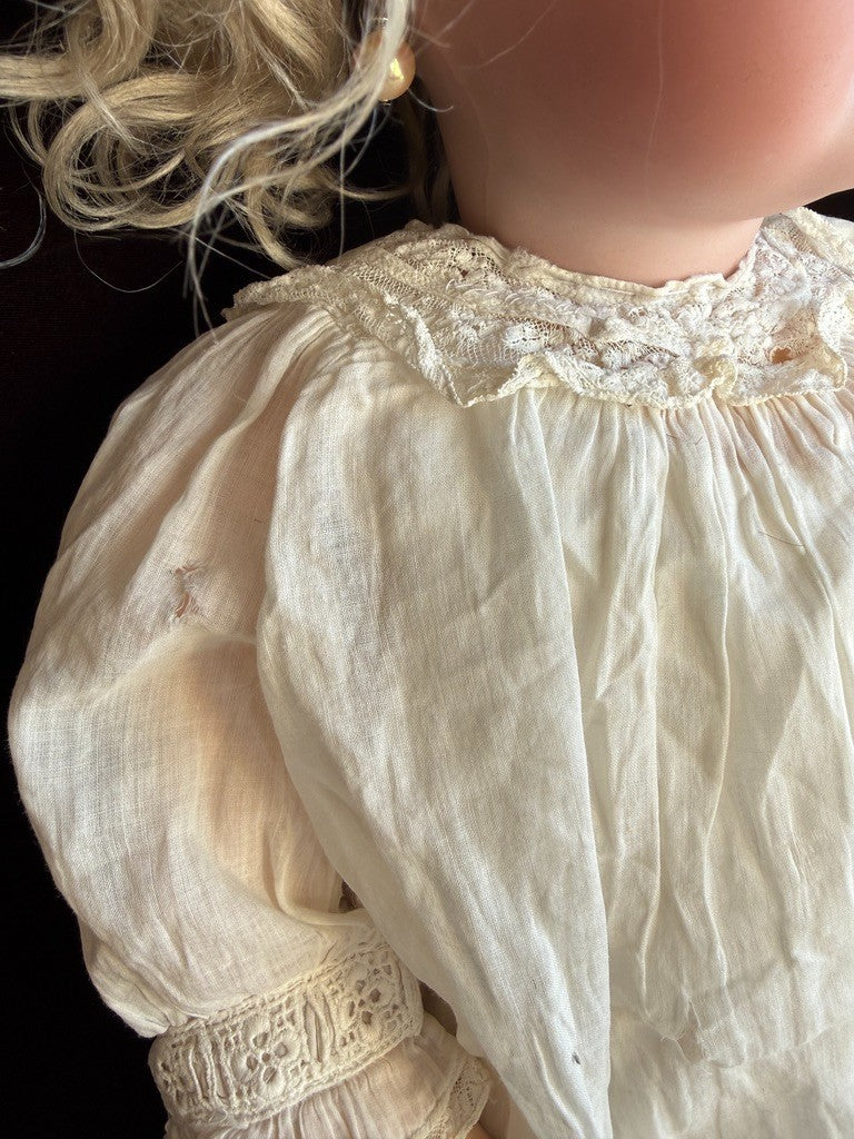 Antique German 28" Simon & Halbig Kammer & Reinhardt Bisque Head Doll
