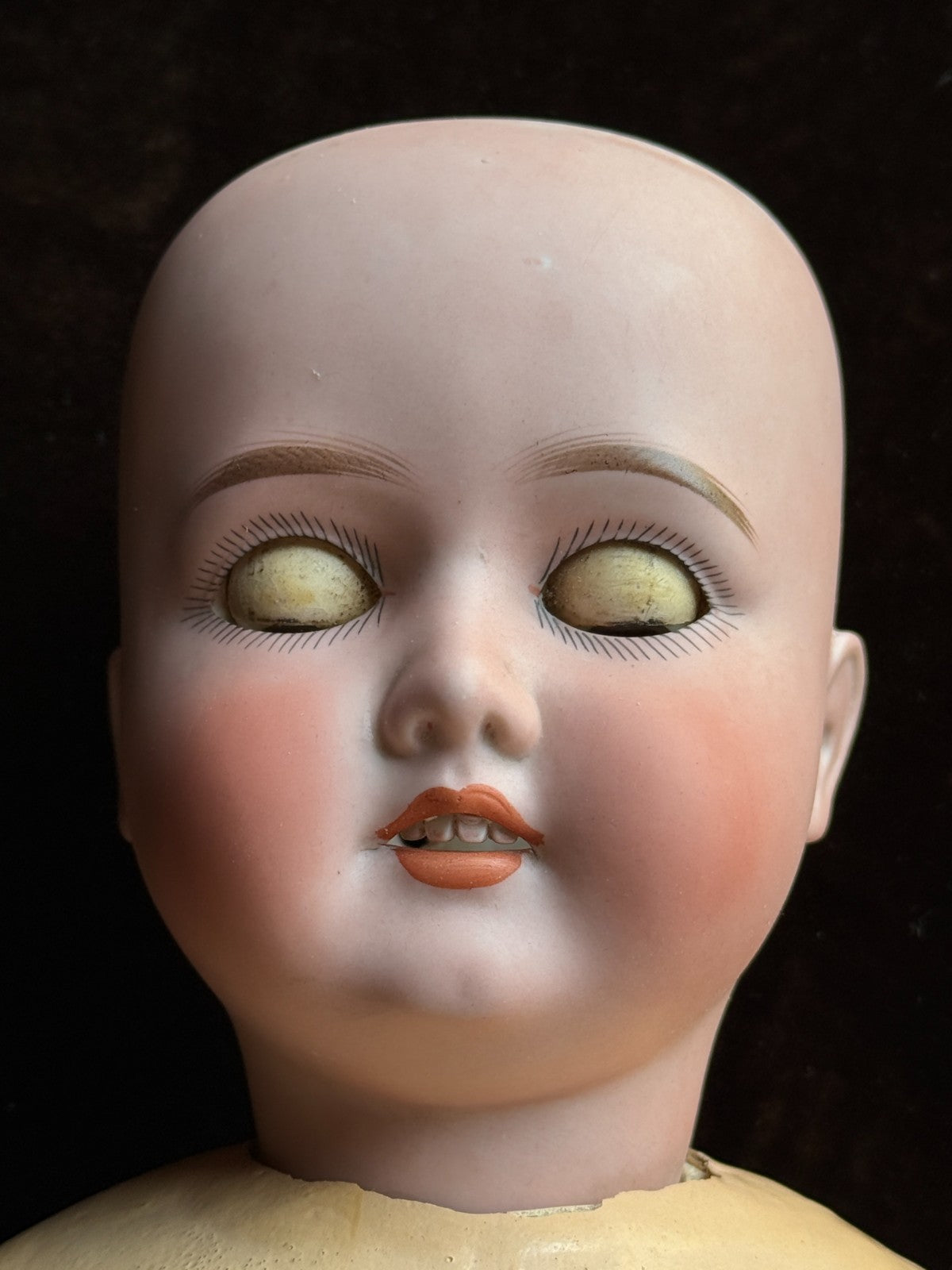 Antique German 24” Schoenau & Hoffmeister 1909 Bisque Head Doll