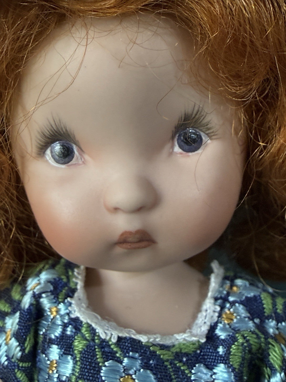 MIB Nancy Ann “Forget Me Not” Dianna Effner Doll LE 155/1000 Box/COA/Tag/Stand