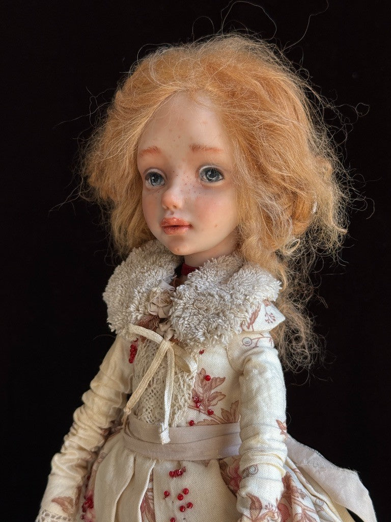 OOAK Russian Artist 21" Oplakanska Helena Olivia Doll in Box with Tag