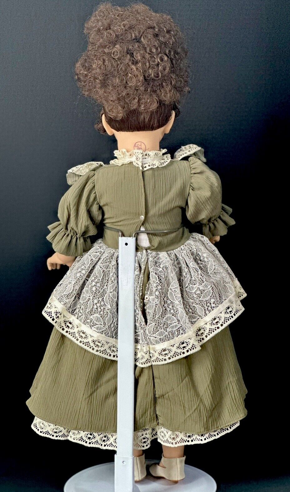 Collectible Fiba Italy 25” Vinyl and Cloth Doll “Agatha”