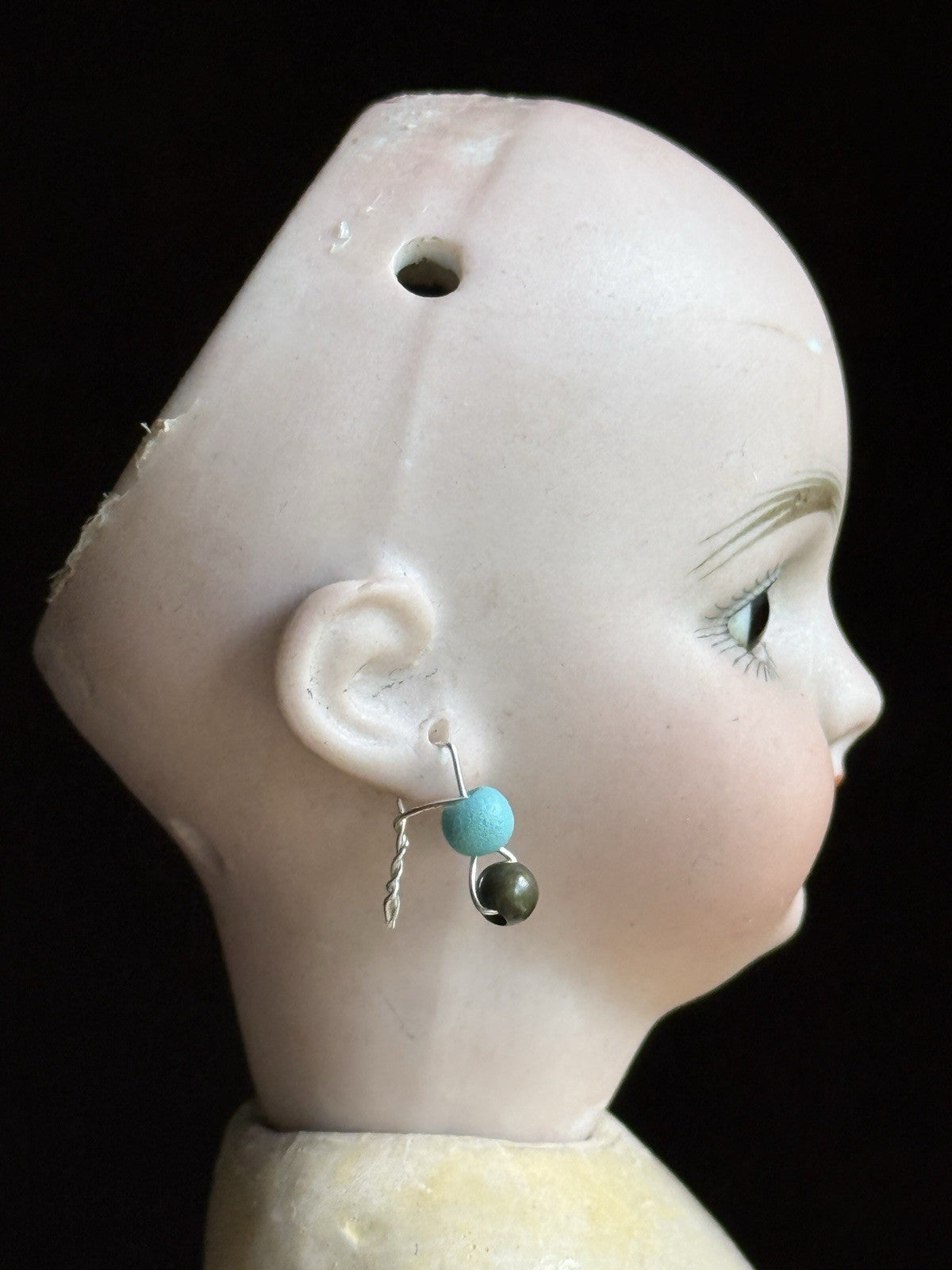 Antique German 10.75” Bleuette Size Simon Halbig Dep Bisque Head Doll