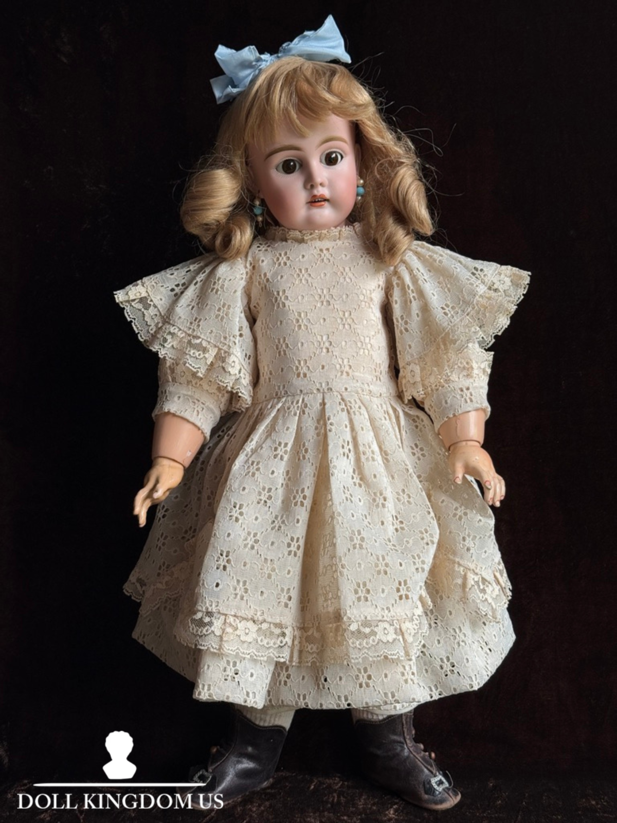 Rare Antique German 22” Bahr & Proschild 273 Bisque Head Doll
