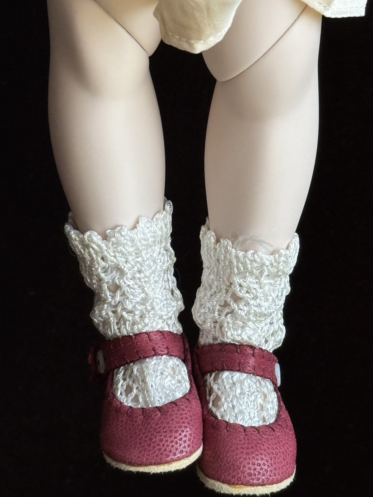 Collectible 17" Jointed Porcelain Pauline Doll German Artist Regina Sandreuter